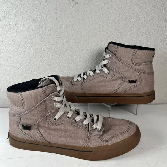 Supra Shoes Supra Vaider Mens Us Hightop Shoes Storm Grey - Main Image